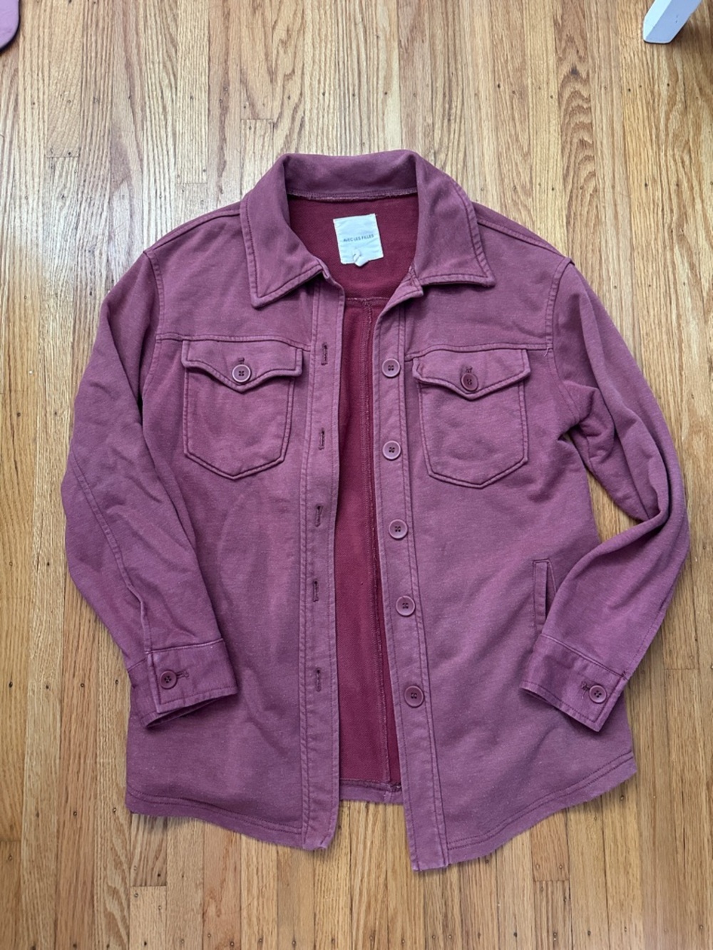 Avec Les Filles Dusty Rose Overshirt